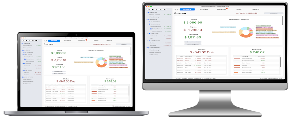 Moneyspire Cloud Screenshot